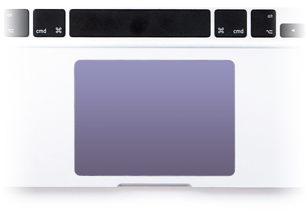 Orchid Gray MacBook Trackpad Sticker alternate