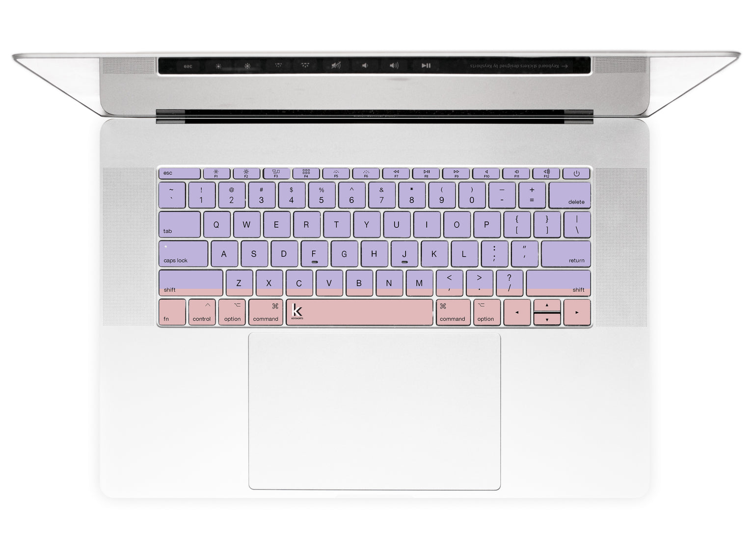 Pastelove Duo MacBook Keyboard Stickers alternate