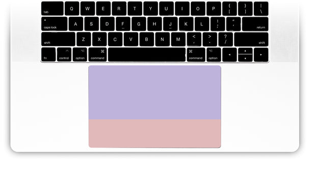 Pastelove Duo MacBook Trackpad Sticker