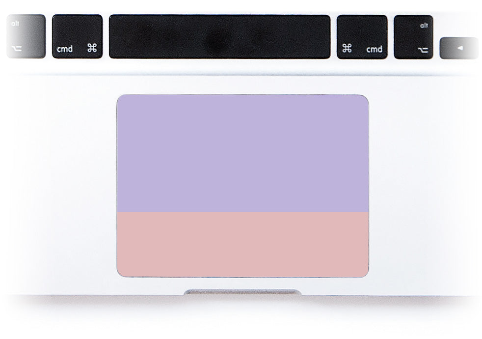 Pastelove Duo MacBook Trackpad Sticker alternate