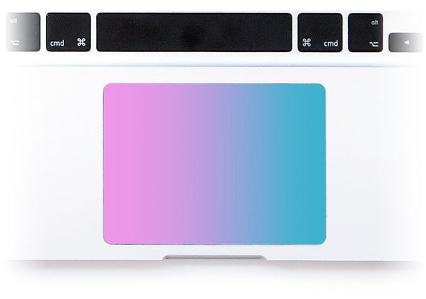Pastel Soda MacBook Trackpad Sticker at Keyshorts.com