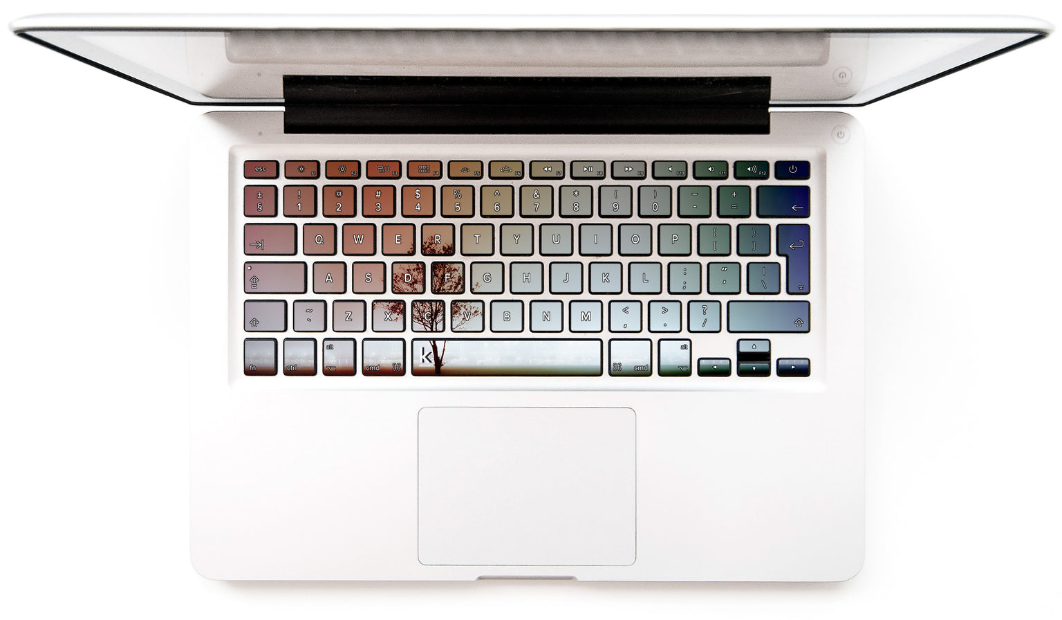 Philly Tree MacBook Keyboard Stickers
