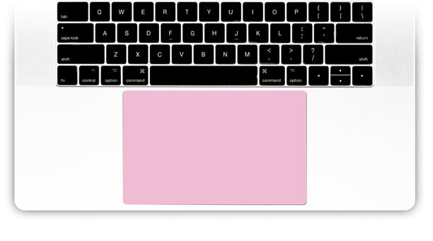 Powder Pink MacBook Trackpad Sticker