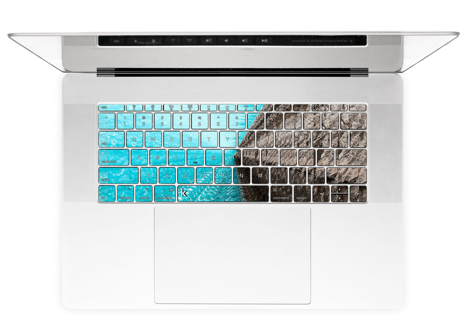 Psycho Wave MacBook Keyboard Stickers alternate
