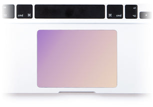 Purple Beige Ombre MacBook Trackpad Sticker • Keyshorts