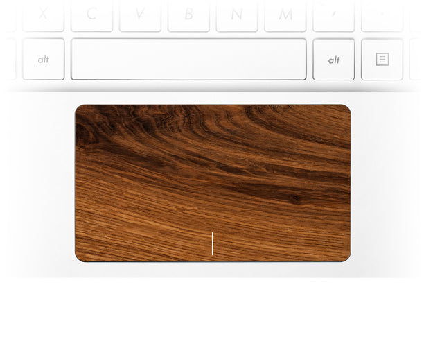 Rustic Wood Laptop Trackpad Sticker