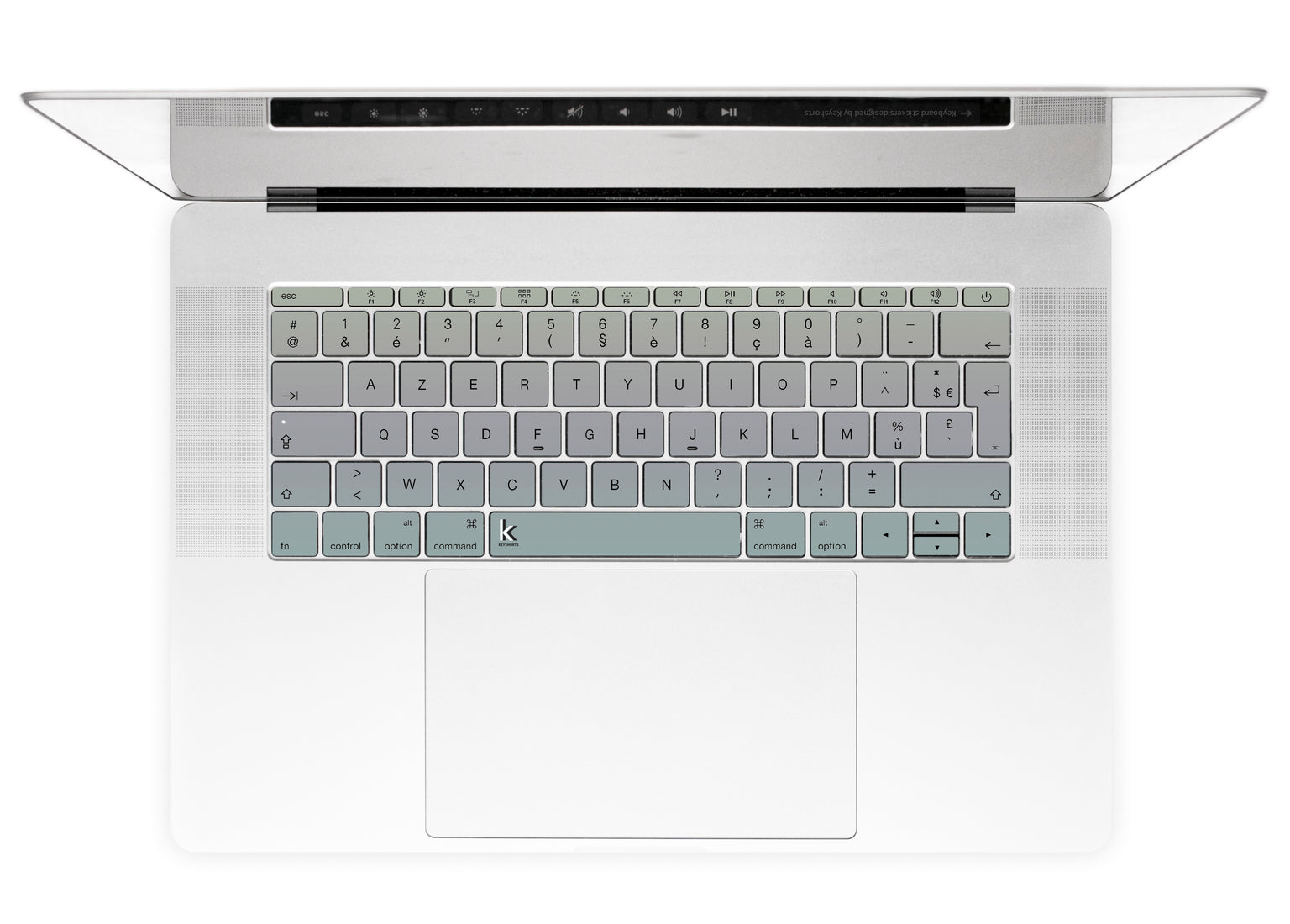 Scandi field ombre MacBook Keyboard Stickers alternate FR