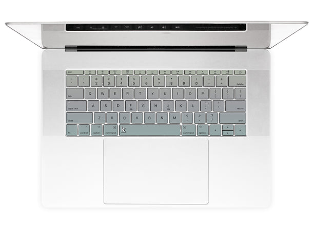 Scandi field ombre MacBook Keyboard Stickers alternate