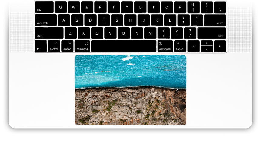 Sea Cut MacBook Trackpad Sticker