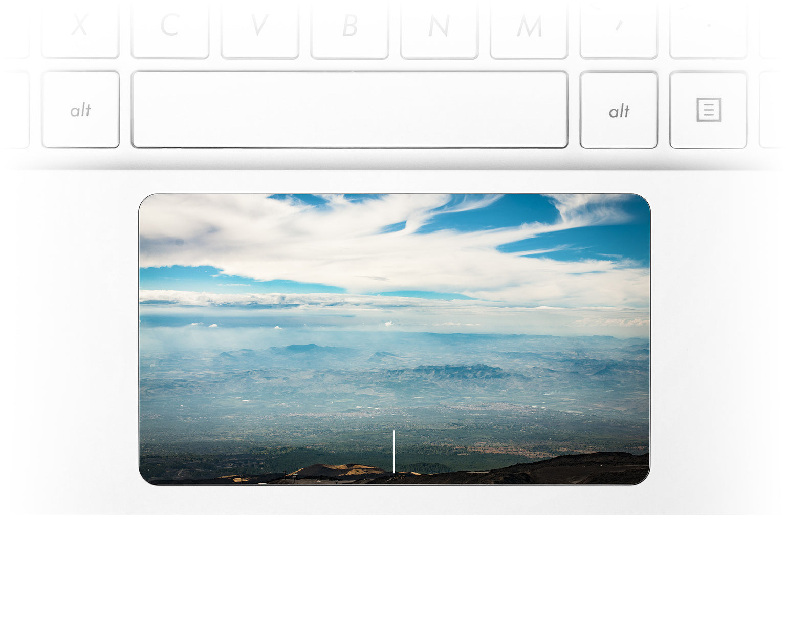 Sicilian Sky Laptop Trackpad Sticker
