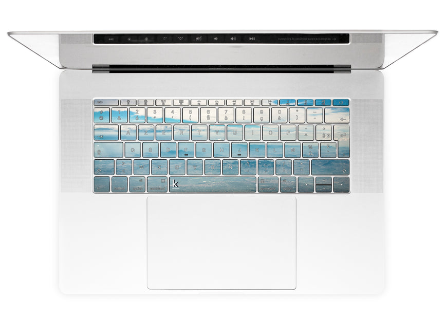 Sicilian Sky MacBook Keyboard Stickers alternate FR