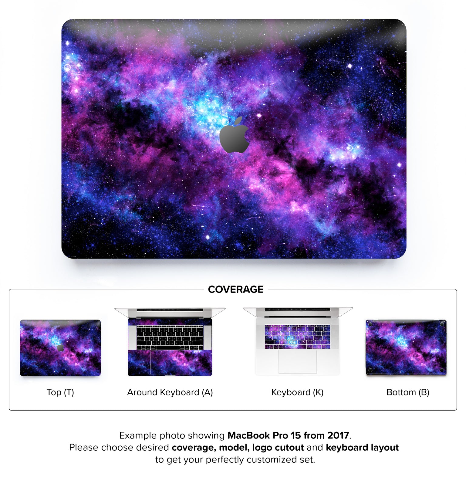 Stardust MacBook Skin 3