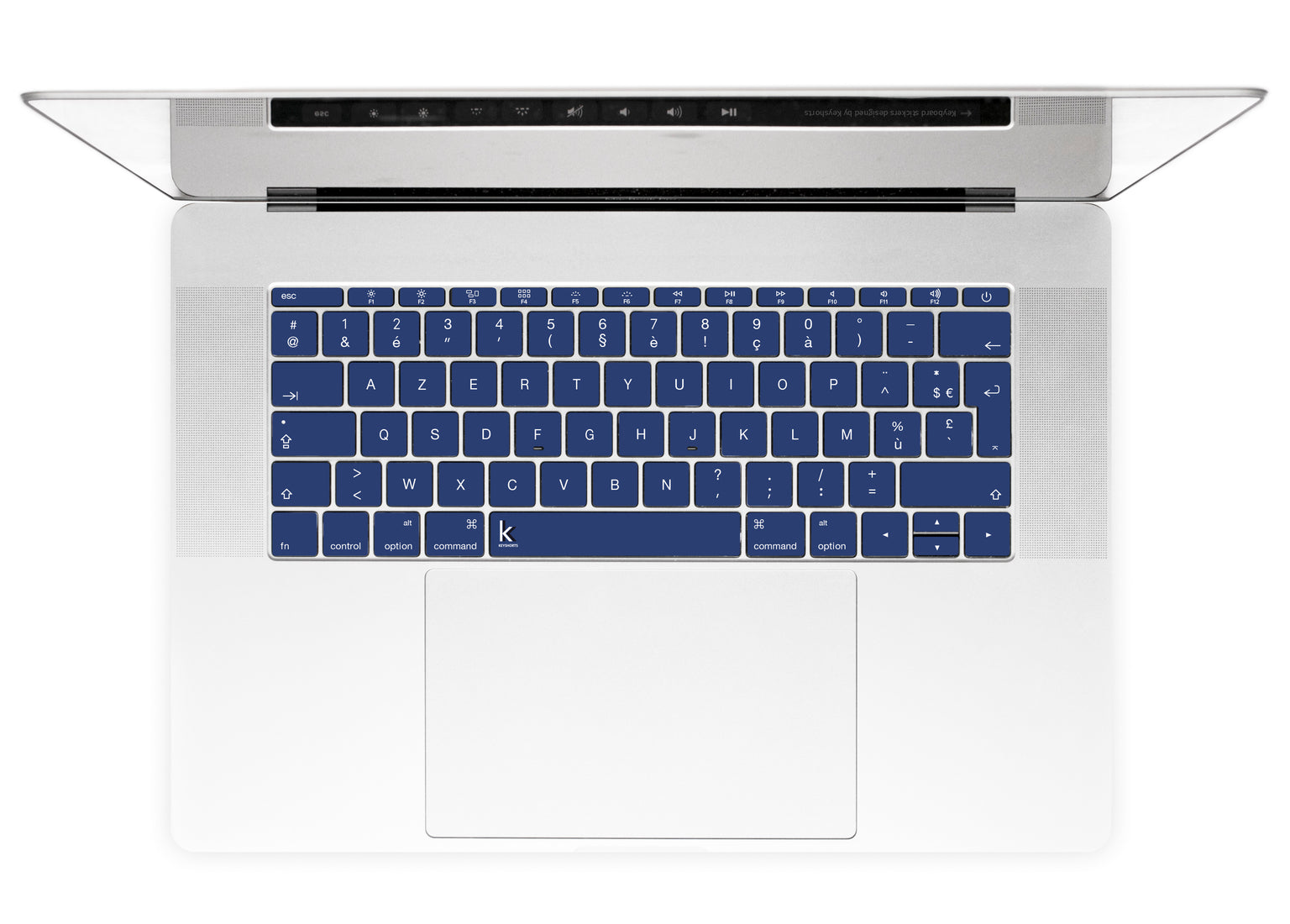 Sunrise Navy MacBook Keyboard Stickers alternate FR
