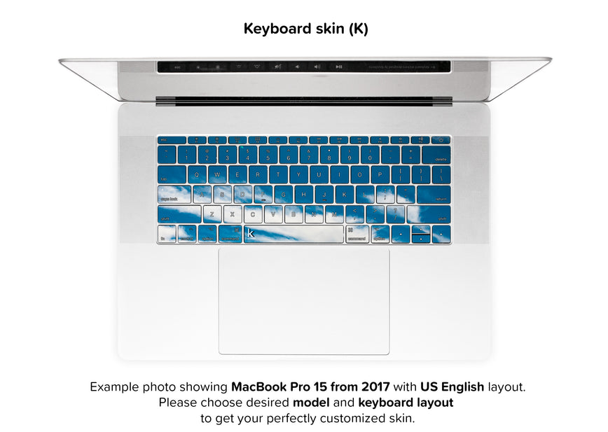 Tam MacBook Skin - keyboard stickers