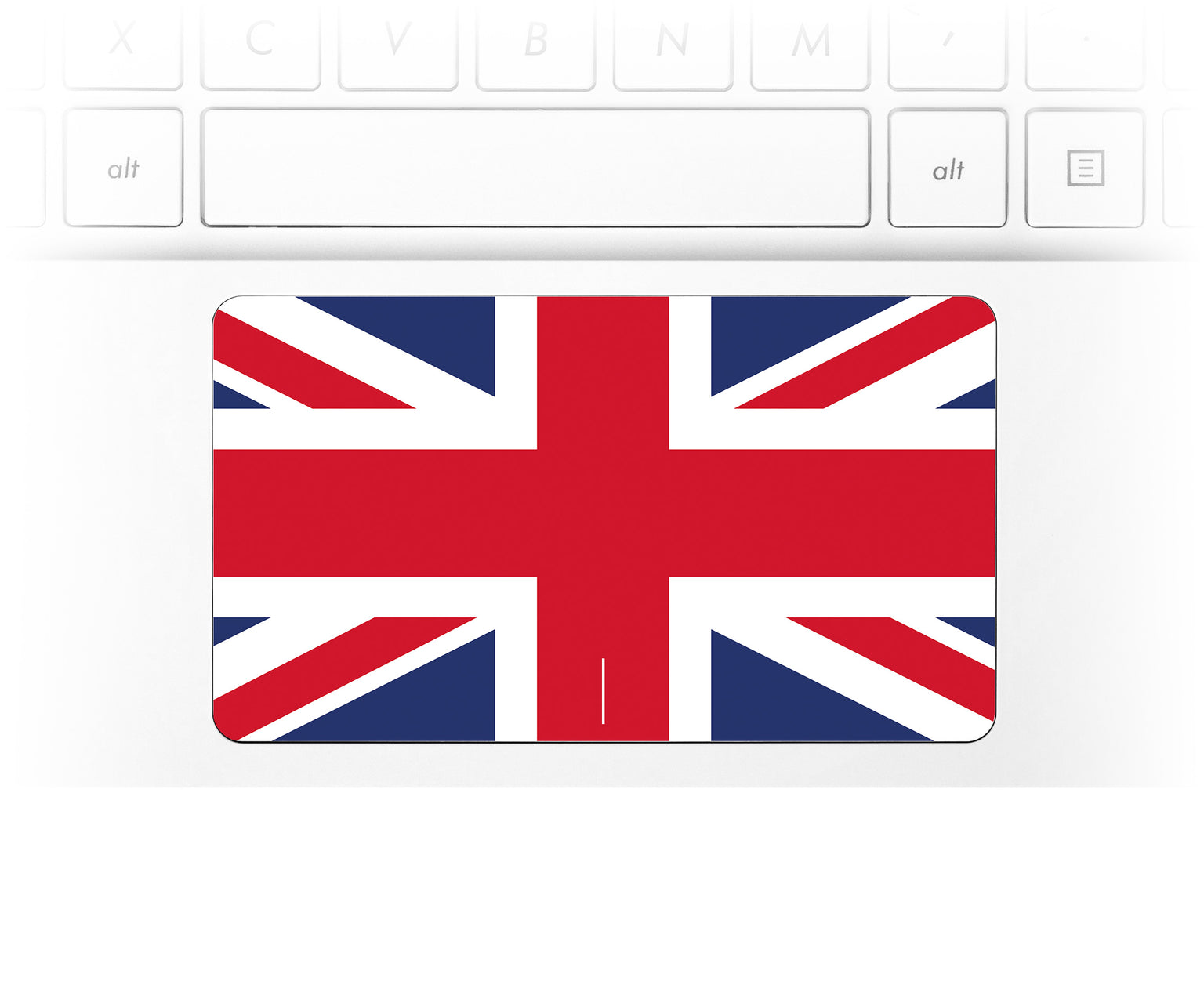 Union Jack Laptop Trackpad Sticker