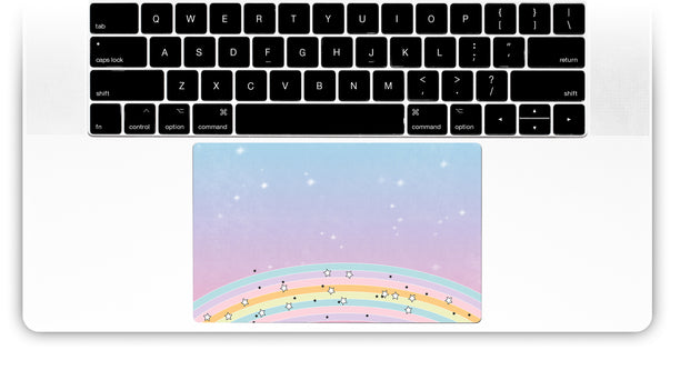Unicornless Rainbow MacBook Trackpad Sticker