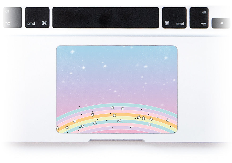Unicornless Rainbow MacBook Trackpad Sticker alternate