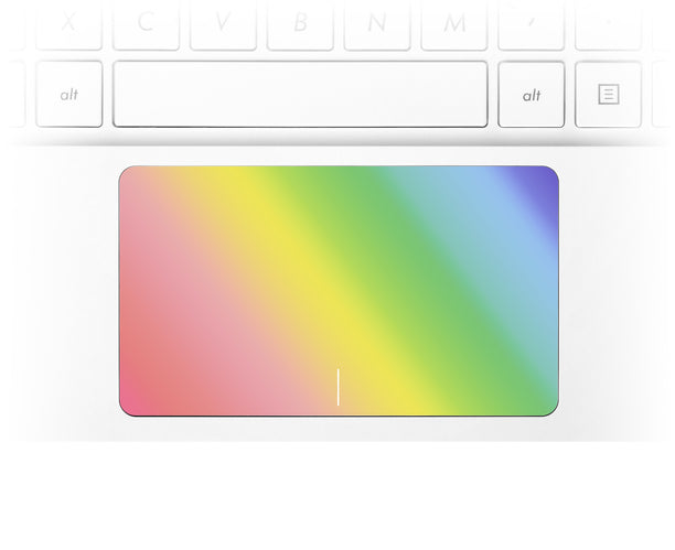 Unicorn Ombre Laptop Trackpad Sticker