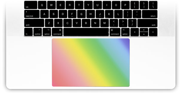 Unicorn Ombre MacBook Trackpad Sticker