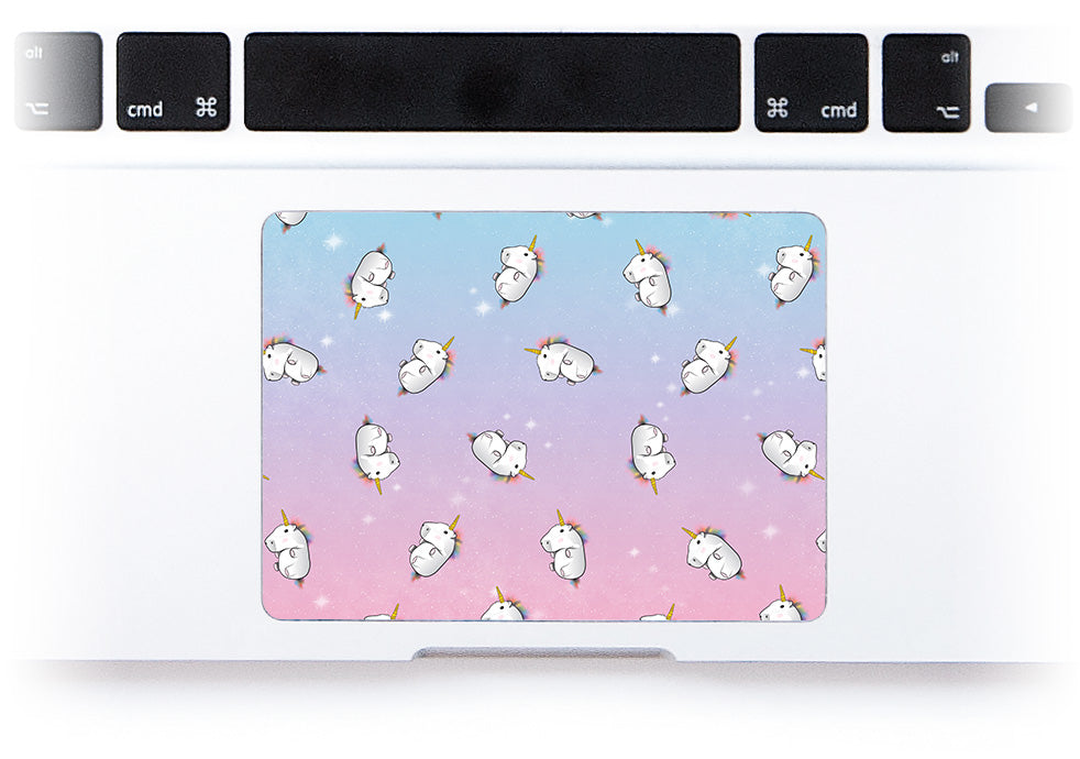 Unicorn Galaxy MacBook Trackpad Sticker alternate