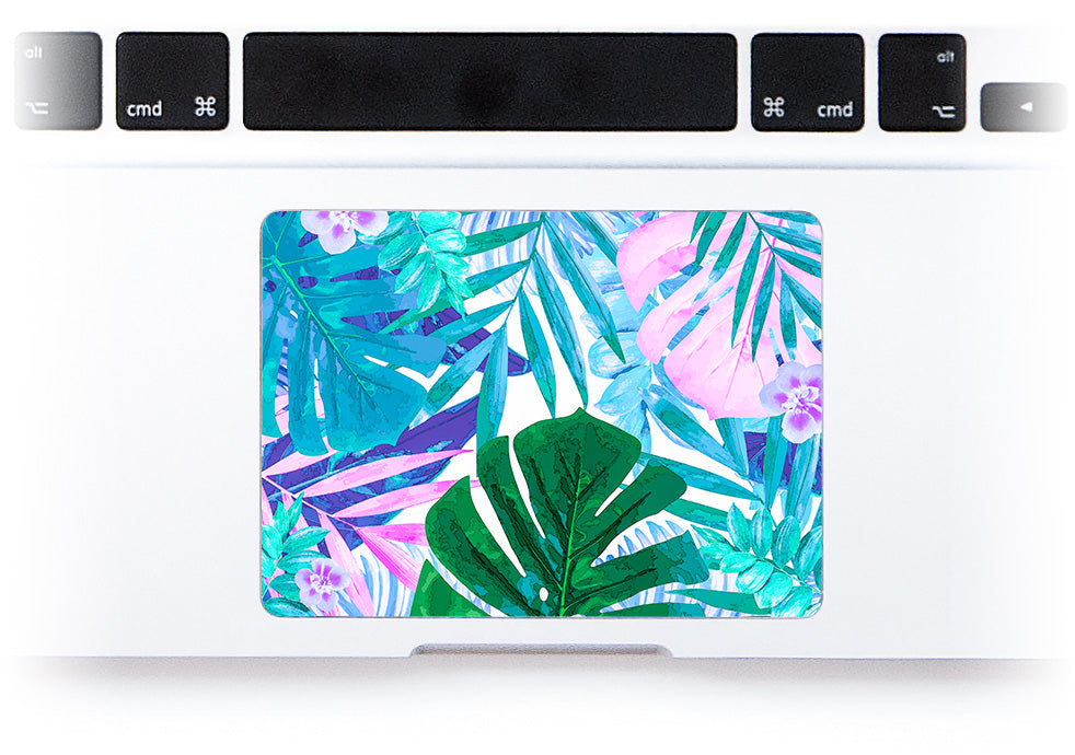 Watercolor Jungle MacBook Trackpad Sticker alternate