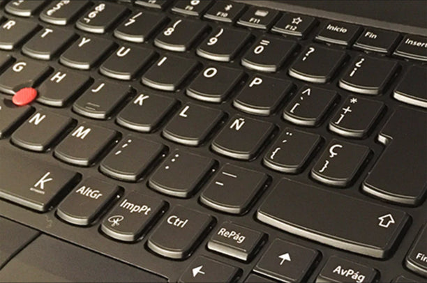 Black Keyboard Stickers With White Lettering For Any PC