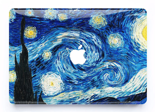 Van Gogh's Starry Night MacBook Skin
