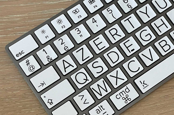 Large Letters Keyboard Stickers For Any PC Or Mac